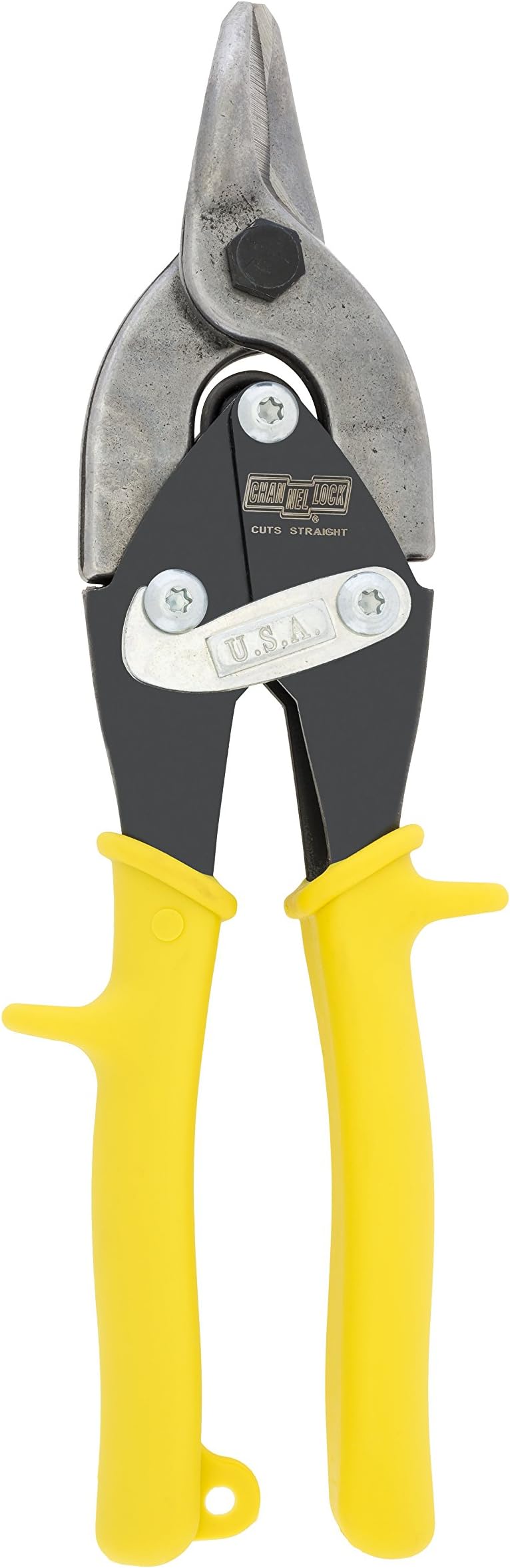 Channellock Aviation Snips 610BS - Heavy Duty Bulldog, CR Steel, 16 Gauge Snips - 10 In