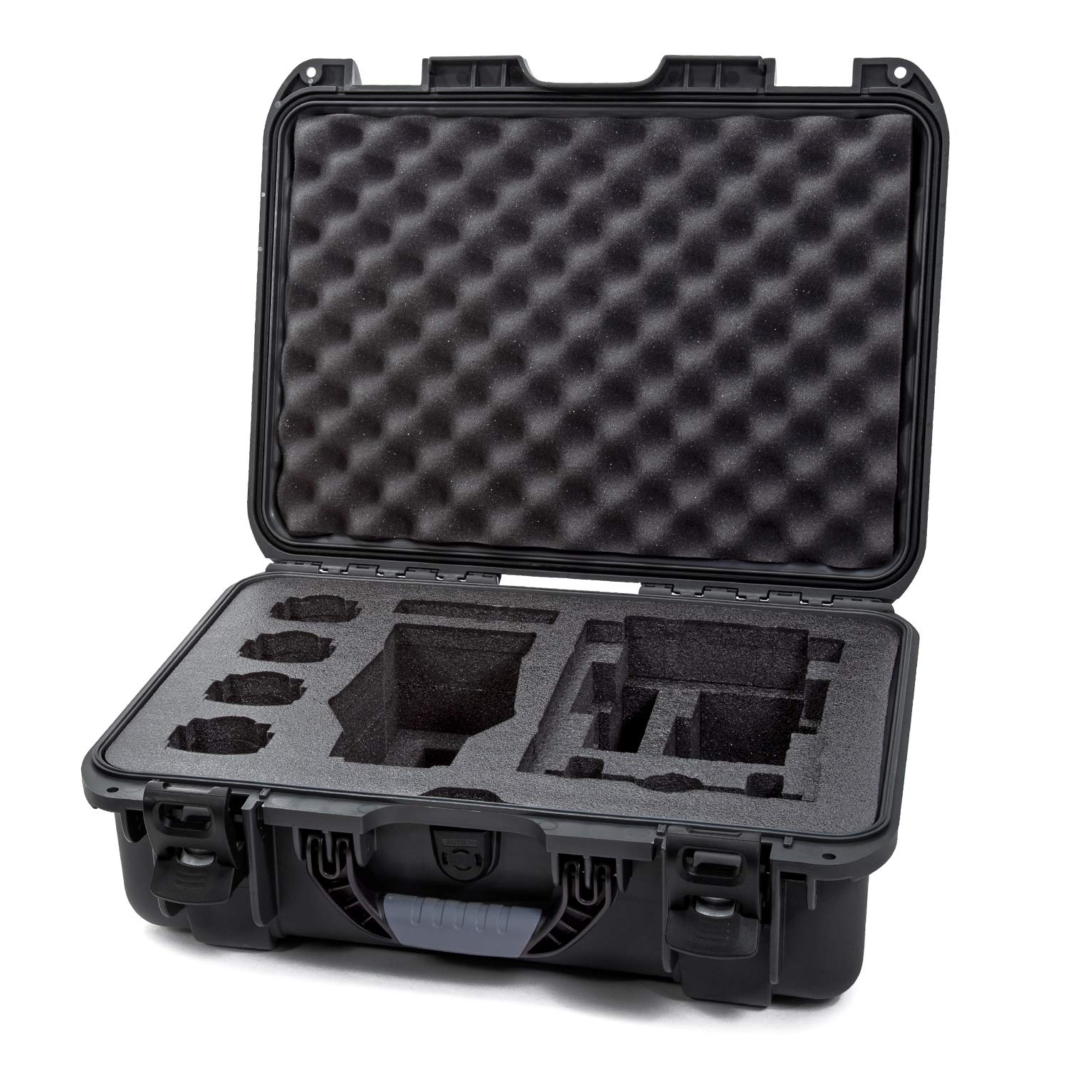 Nanuk 925 Waterproof Hard Case with Foam Insert for DJI Mavic 2 Pro|Zoom + Smart Controller, Crystalsky 5.5" or iPad - Black