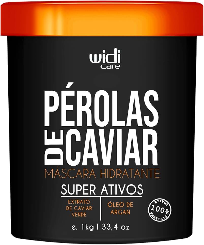 Widi Care Máscara de Tratamento Hidratante Pérolas de Caviar 1kg