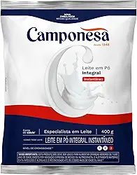 Camponesa - Leite em Pó Integral Instantâneo 400g
