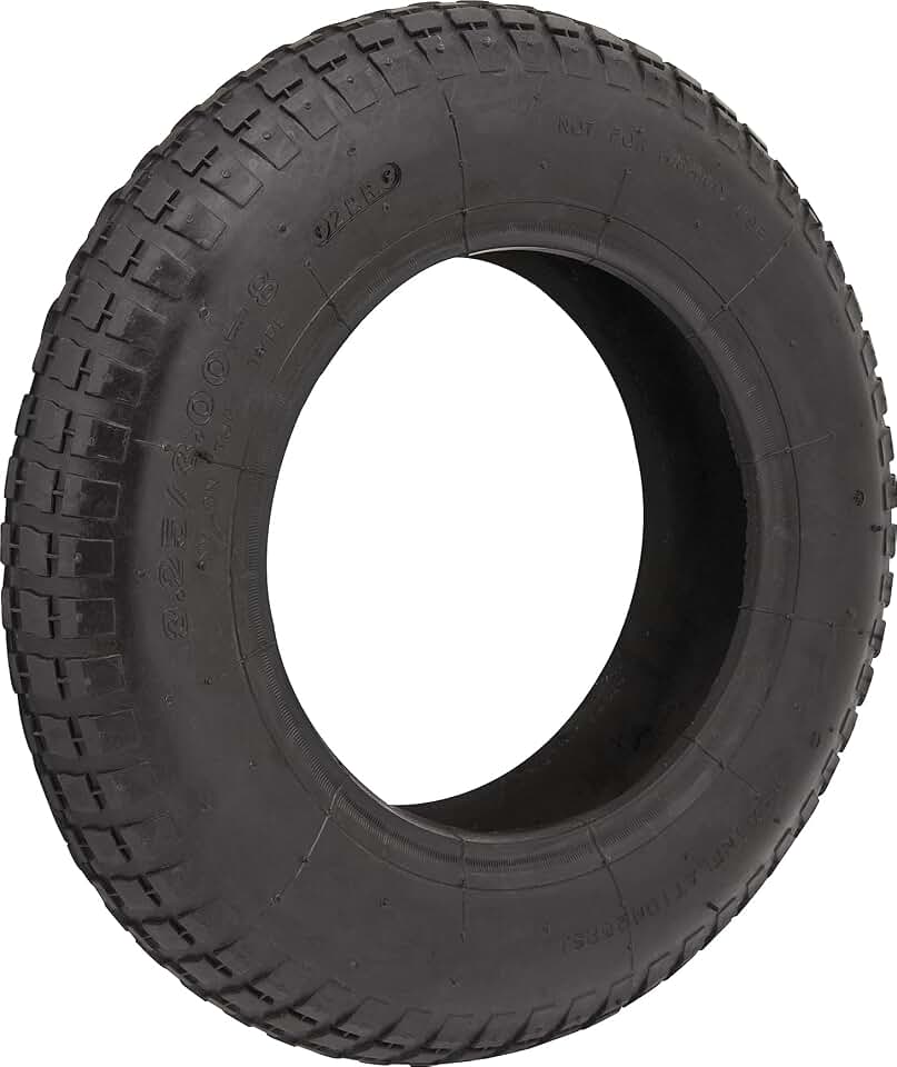 Vonder, Pneu Para Carrinho 3,25" X 8", 2 Lonas.