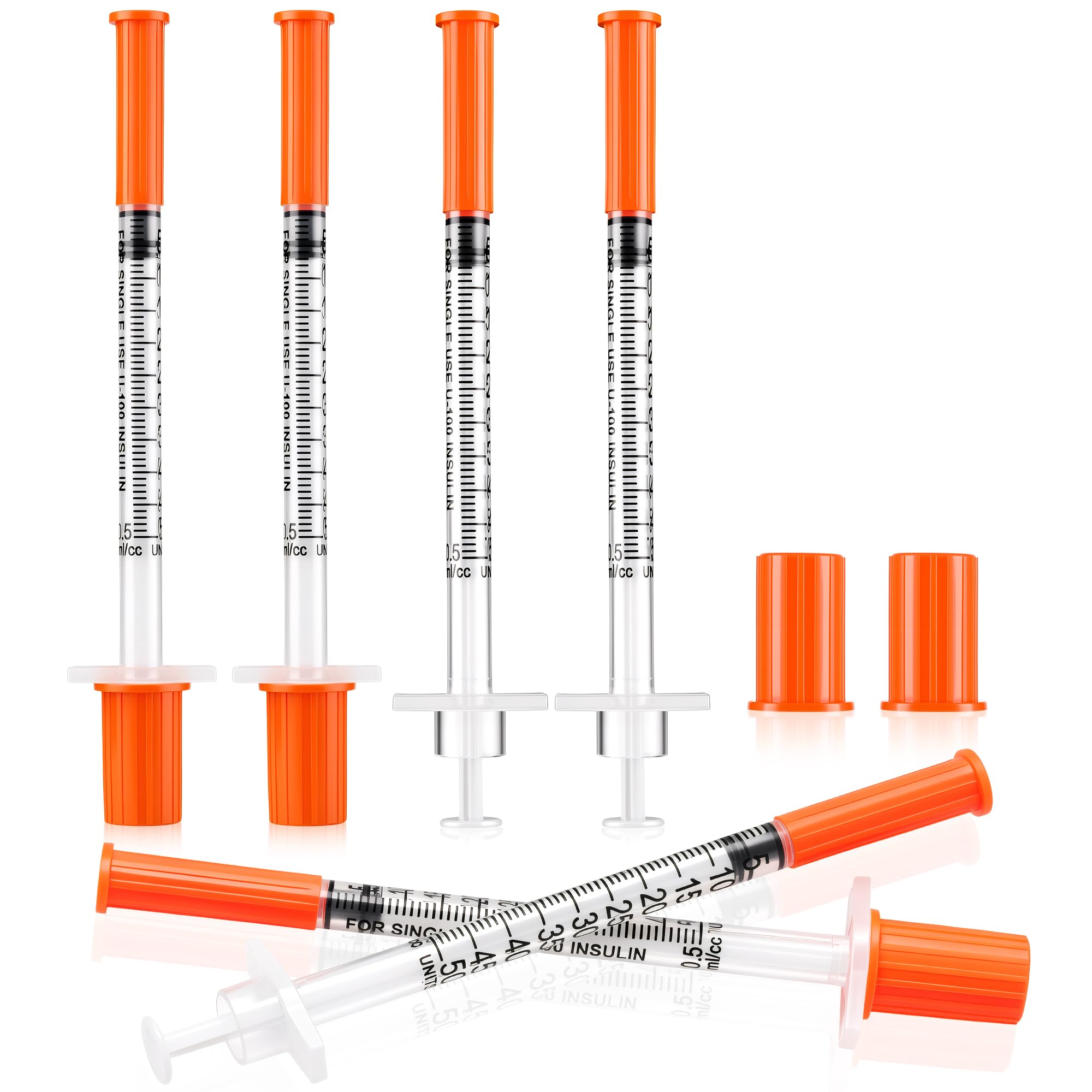U-100 1ml Syringes , 30G 5/16’’ (8mm) Syringe, Box of 100 — Amazon image 6