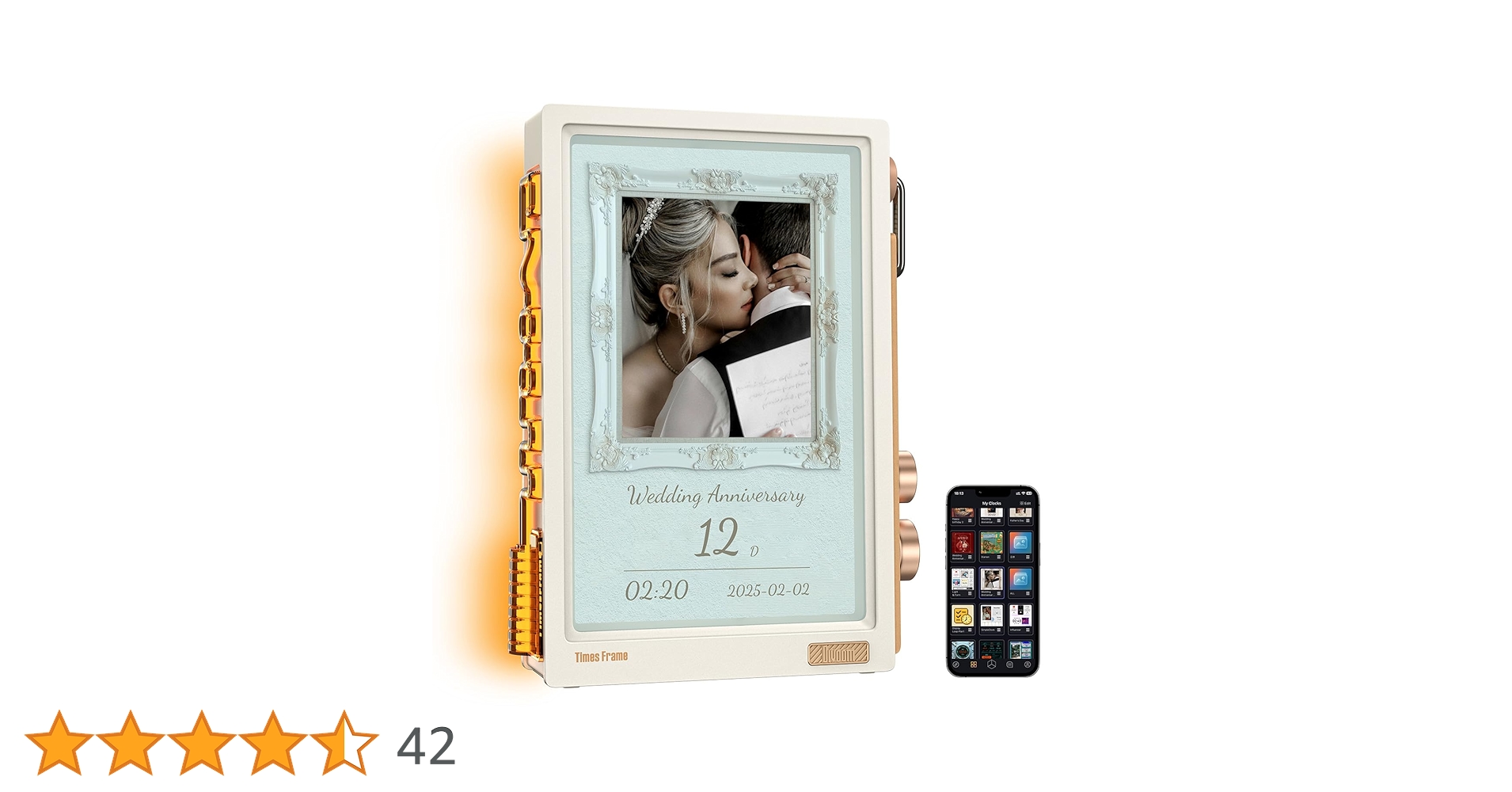 Divoom Times Frame スマートフォトフレーム Divoom Times Frame Digital Picture Frames