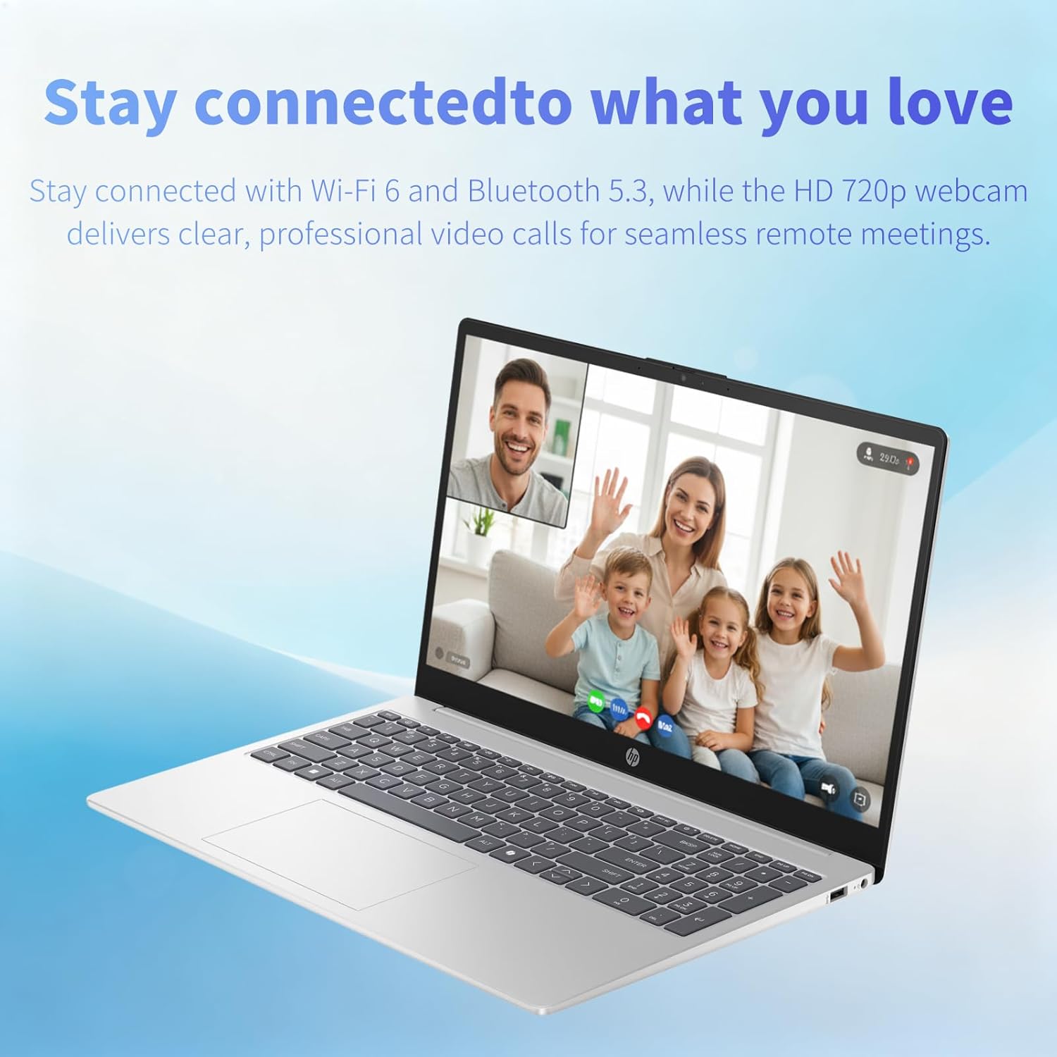 HP 2025 Touchscreen Laptop • Intel i3-1315U(Up to 4.5GHz) • 32GB RAM • 1 TB SSD • 15.6" 250 nits Anti-Glare Display • Copilot-AI Chat • Windows11 Pro Computer for Business & Students w/Accessories