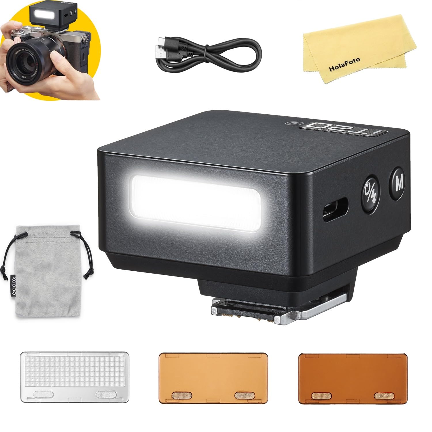 Amazon | Godox iT20 S TTL カメラフラッシュスピードライトSony