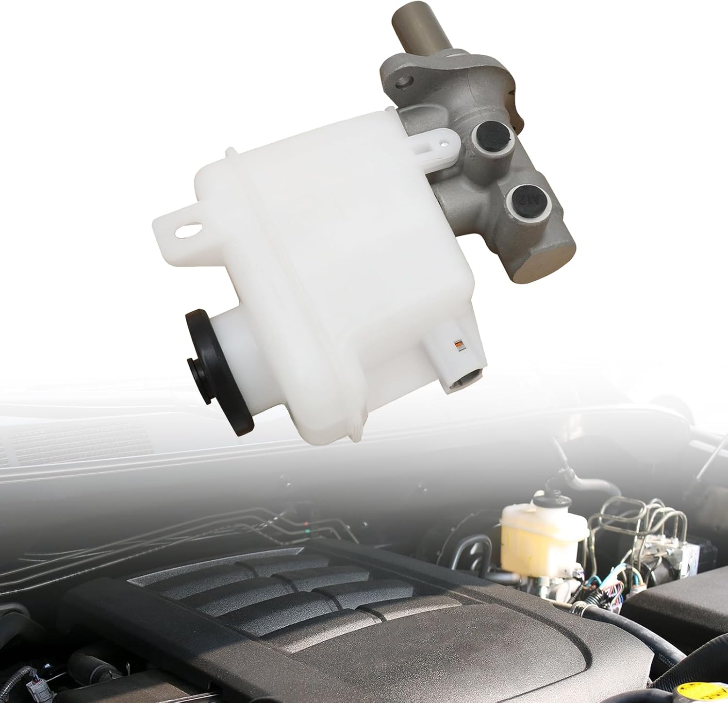 SecosAutoparts Brake Master Cylinder w/Reservoir and Sensor Compatible with Toyota Tundra 2007-2015 2017-2019, Sequoia 2008-2019# 472010C070
