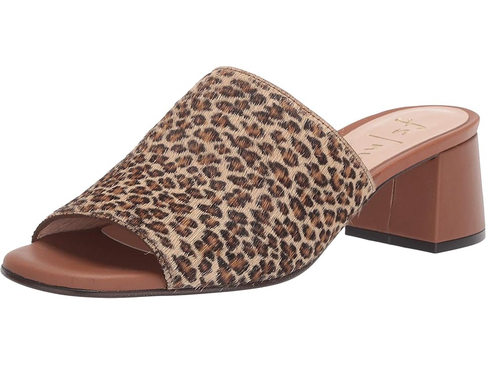

French Sole Damita Heeled Sandal (Leopard Haircalf) Women's Shoes, Animal print