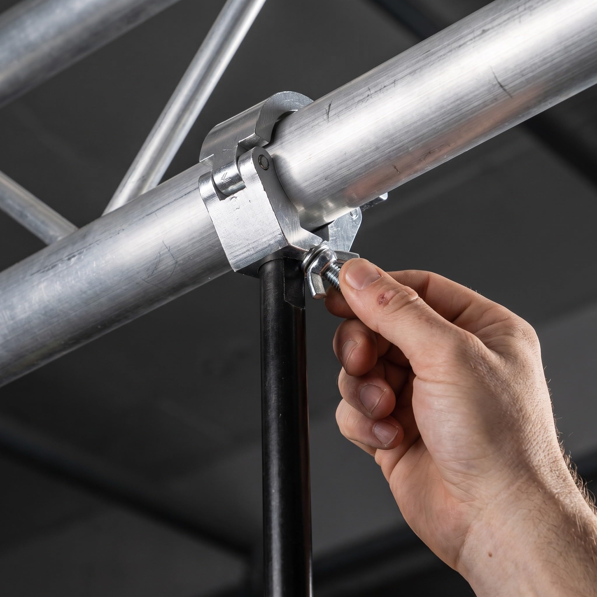 OUNONA Soporte de Techo para luz estroboscópica, Brazo articulado