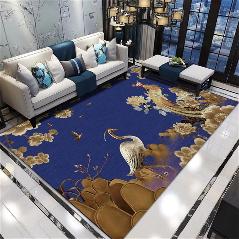 Tapis de chambre ado garçon style rétro lavable 160X230CM