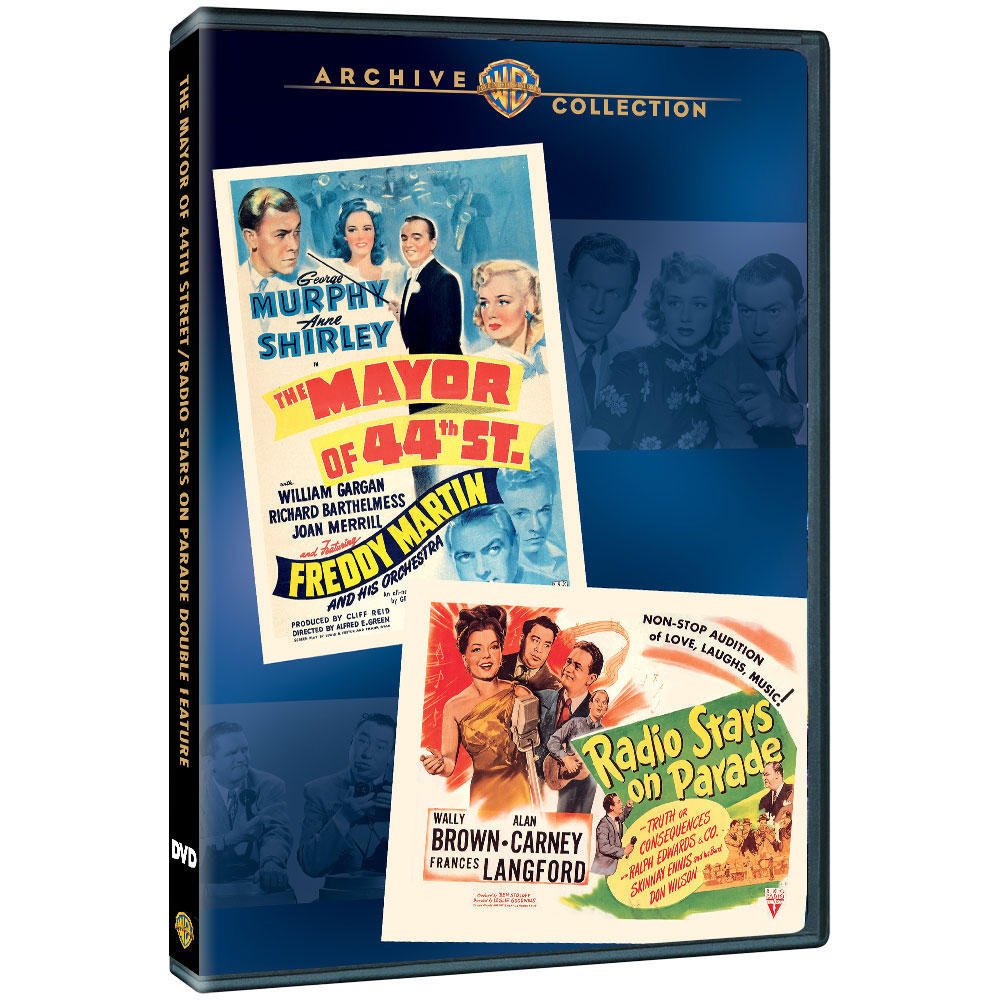 Cine Clásico: The Mayor Of 44th Street y Radio Stars On Parade en Formato DVD