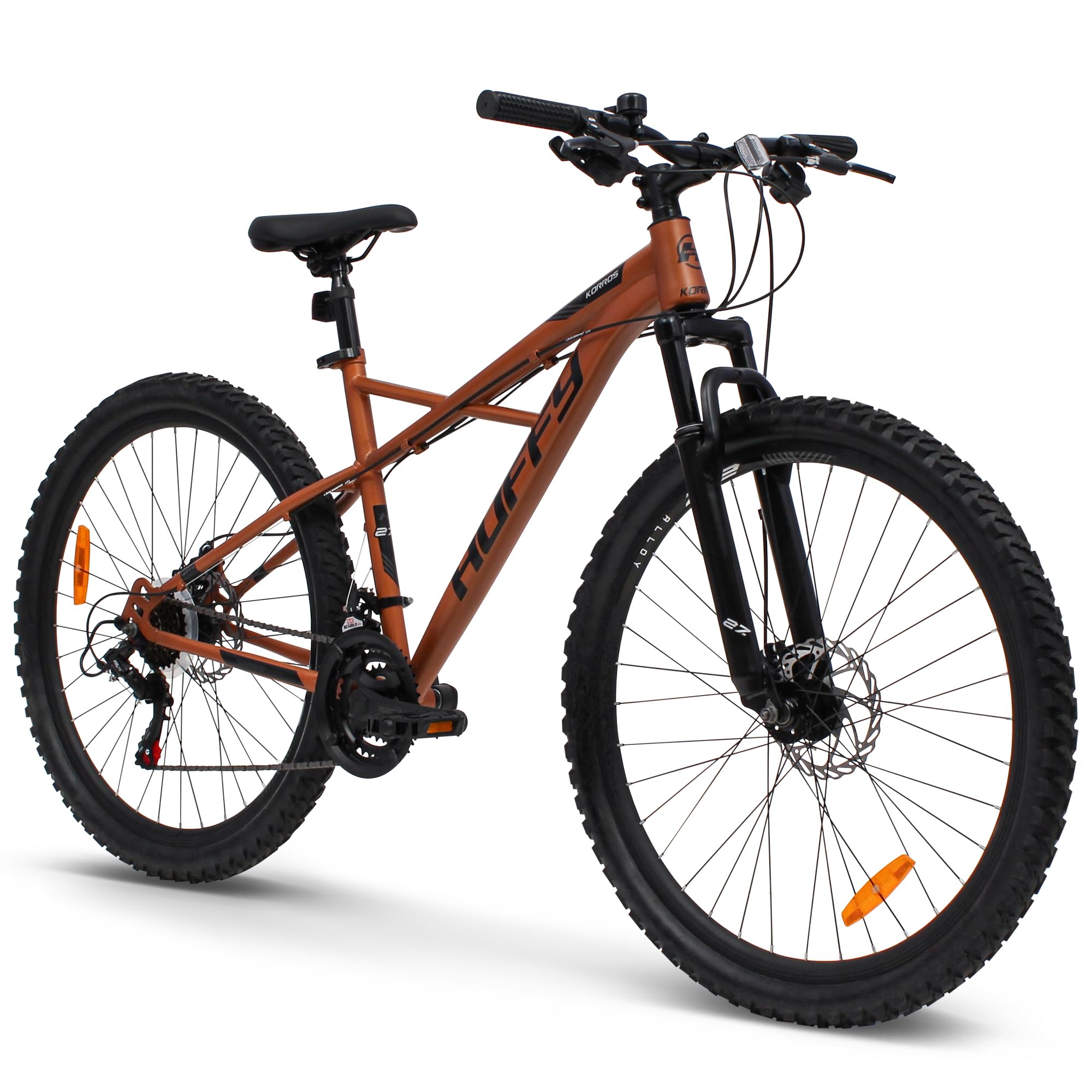 Huffy Korros Mountain Bike 27,5" - Marrone 21 marce