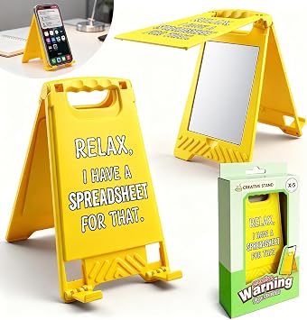 Funny Office Sign Caution Overstimulated Reminder Desk Sign