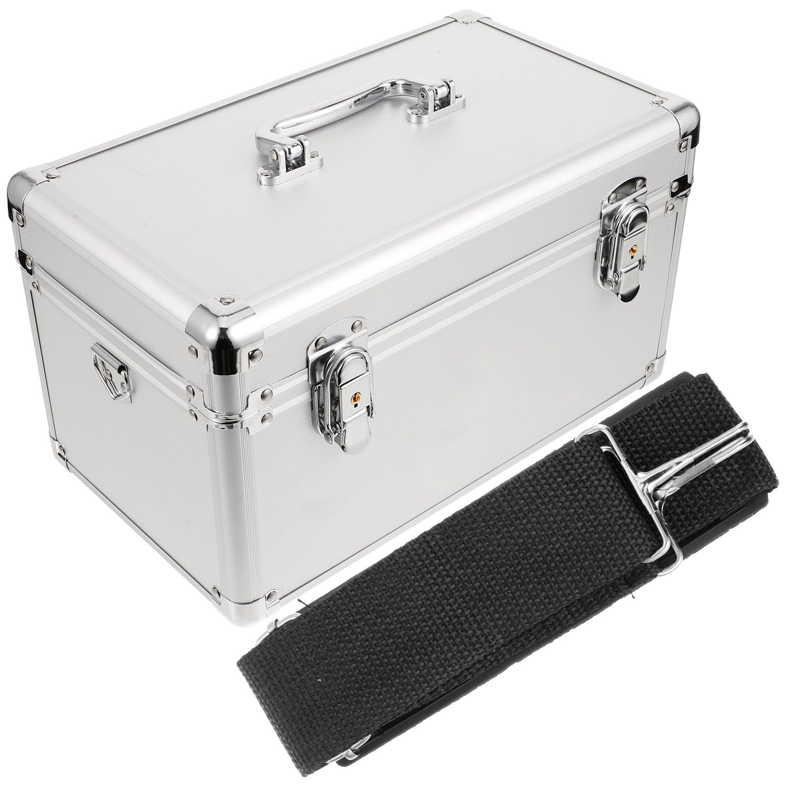Boîte à verrouillable étui portable de rangement pour voyage