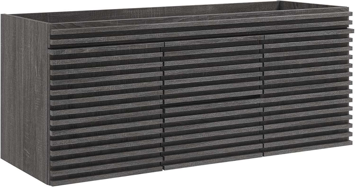 Ergode 48" Wall-Mount Bathroom Vanity Cabinet - Timeless Charm, Ample Storage