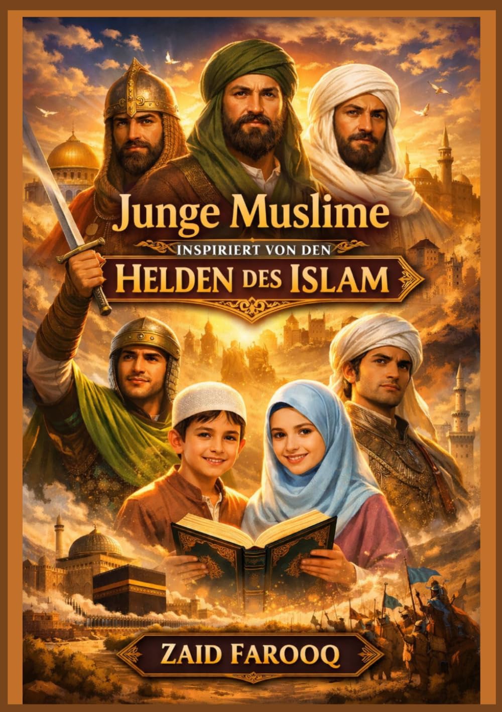 Junge Muslime, inspiriert von den Helden des Islam: Praktische Lektionen und moralische Orientierung für die muslimische Jugend von heute (Zaid Farooq Islamische Serie)