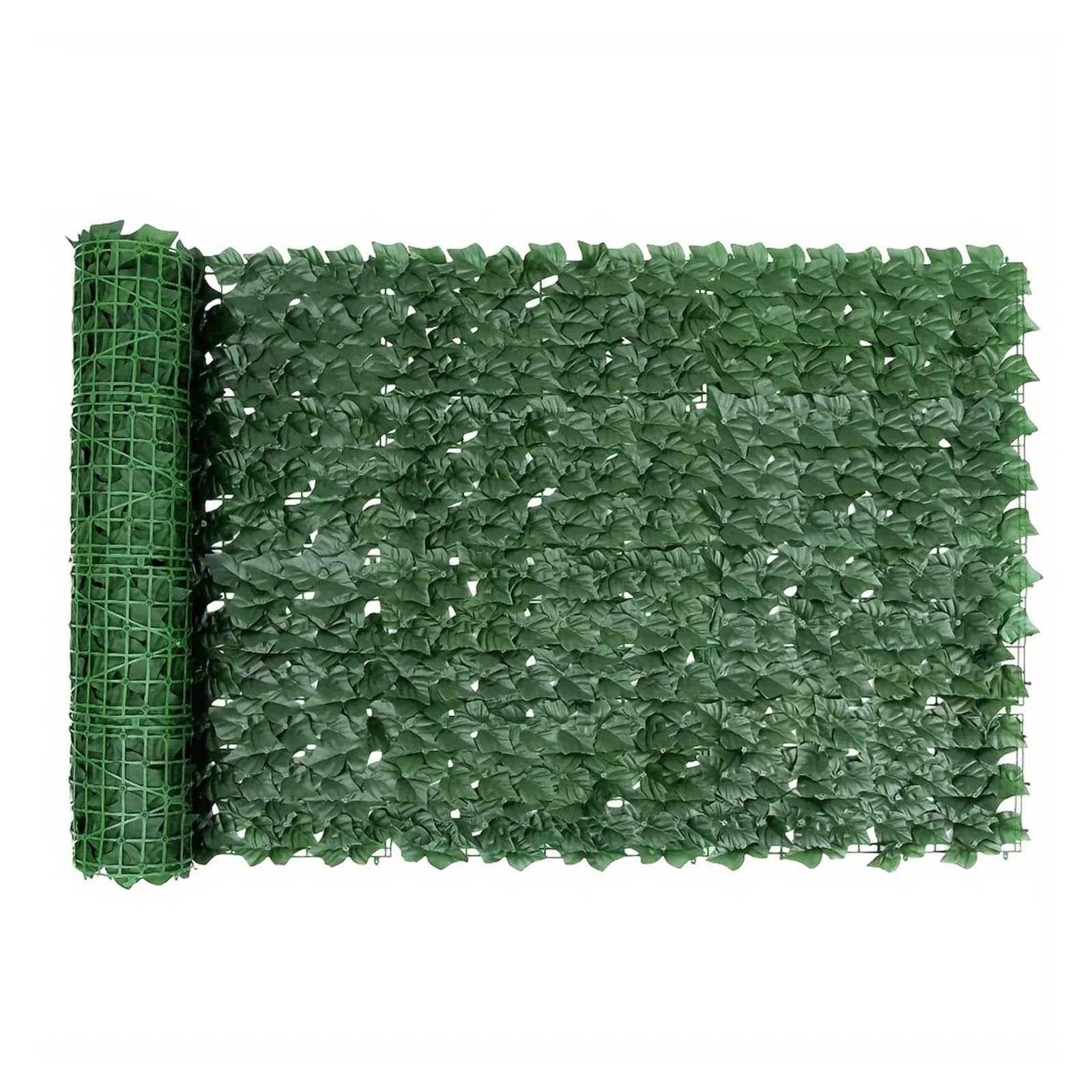 Valla retráctil de Hiedra Artificial de 3 Metros for privacidad - Pantalla de Hojas Verdes for Patio, Ideal for Balcones y Paredes Exteriores