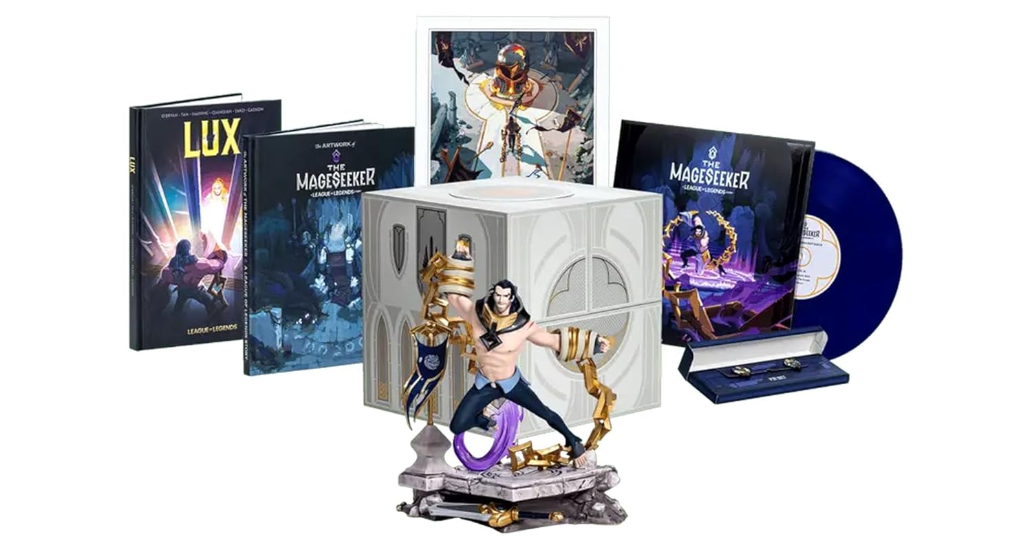 The Mageseeker A League of Legends Story Collector's Edition, PC | Steam, Includes Vinyl, Art Books, Figurine