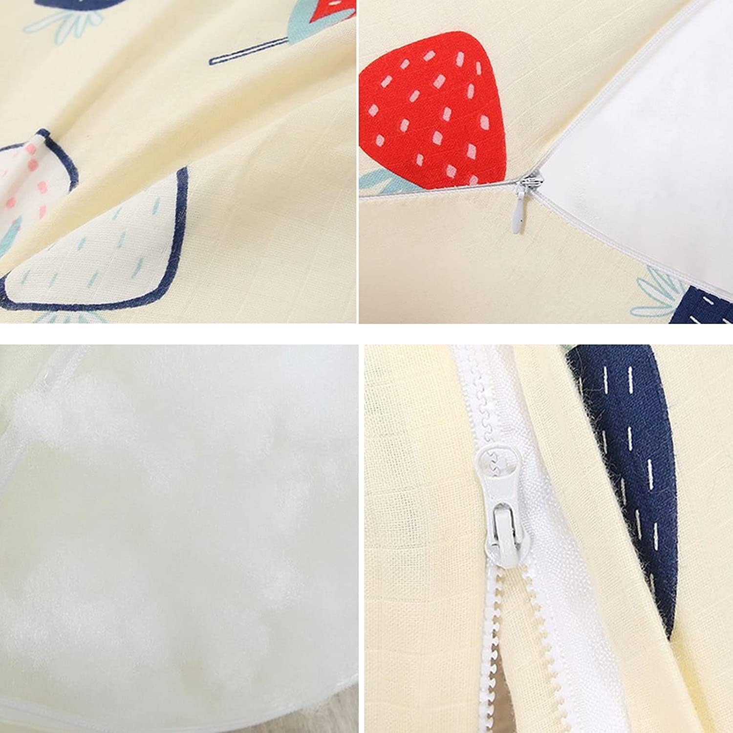 Double-Layered Yarn Fabric Pregnancy Pillow G-Shaped Maternity Pillow Artificial Mechanics Adjustable Lumbar Pillow