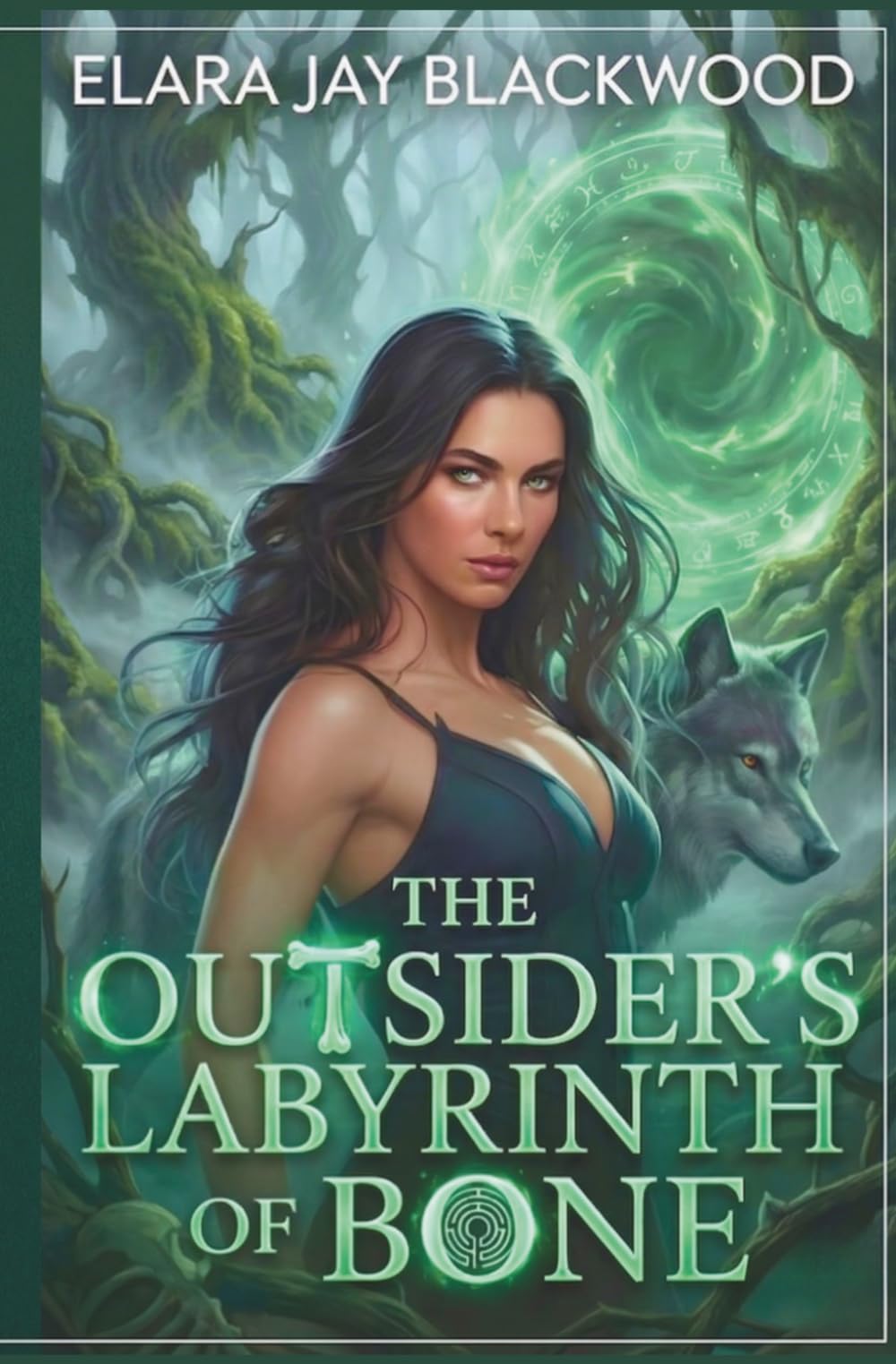 The Outsider's Labyrinth of Bone: A Steamy Sapphic Wolf Shifter Romance (The Wolf's Threshold Trilogy Book 2)