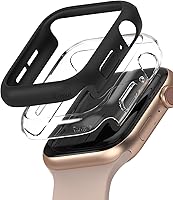 Vista 10 de Ringke Funda delgada de 1.575 pulgadas (1.575 pulgadas) compatible con Apple Watch Series 6, 5, 4, SE (2020), SE (2022) de 1.575 pulgadas