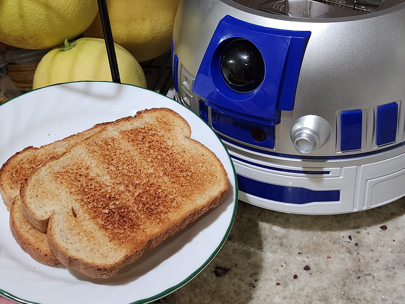 12/mo Finance Uncanny Brands Star Wars R2D2 Deluxe Toaster Lights