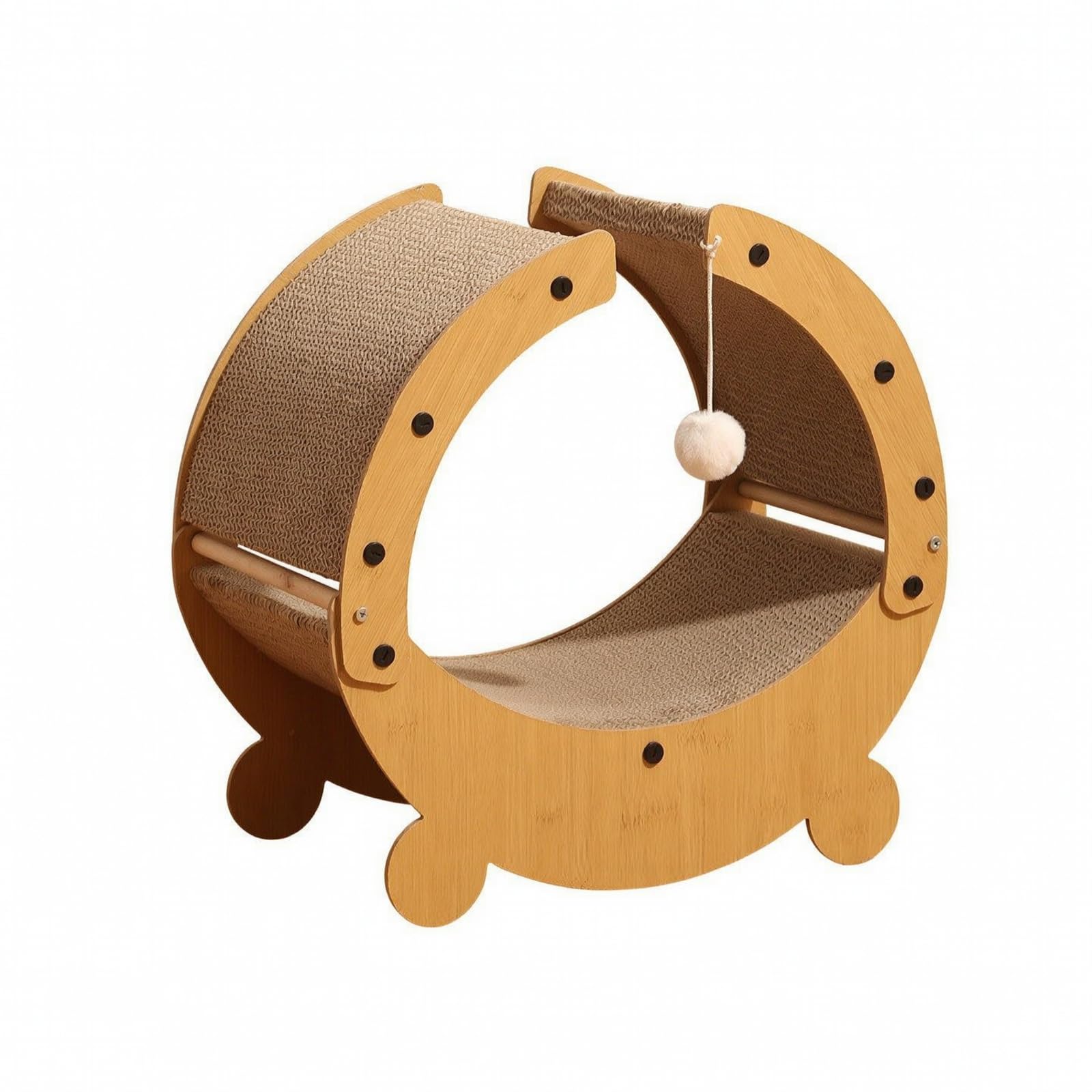 Mueble Rascador con Juguete, Style to 2, 48 × 21 × 45 Cm