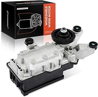 A-Premium Front Windshield Wiper Motor Compatible with Buick Skyhawk & Cadillac Cimarron & Chevy Astro, Cavalier, S10 & GMC S15 Jimmy, Safari, Sonoma & Oldsmobile Bravada & Pontiac Sunbird, Fiero