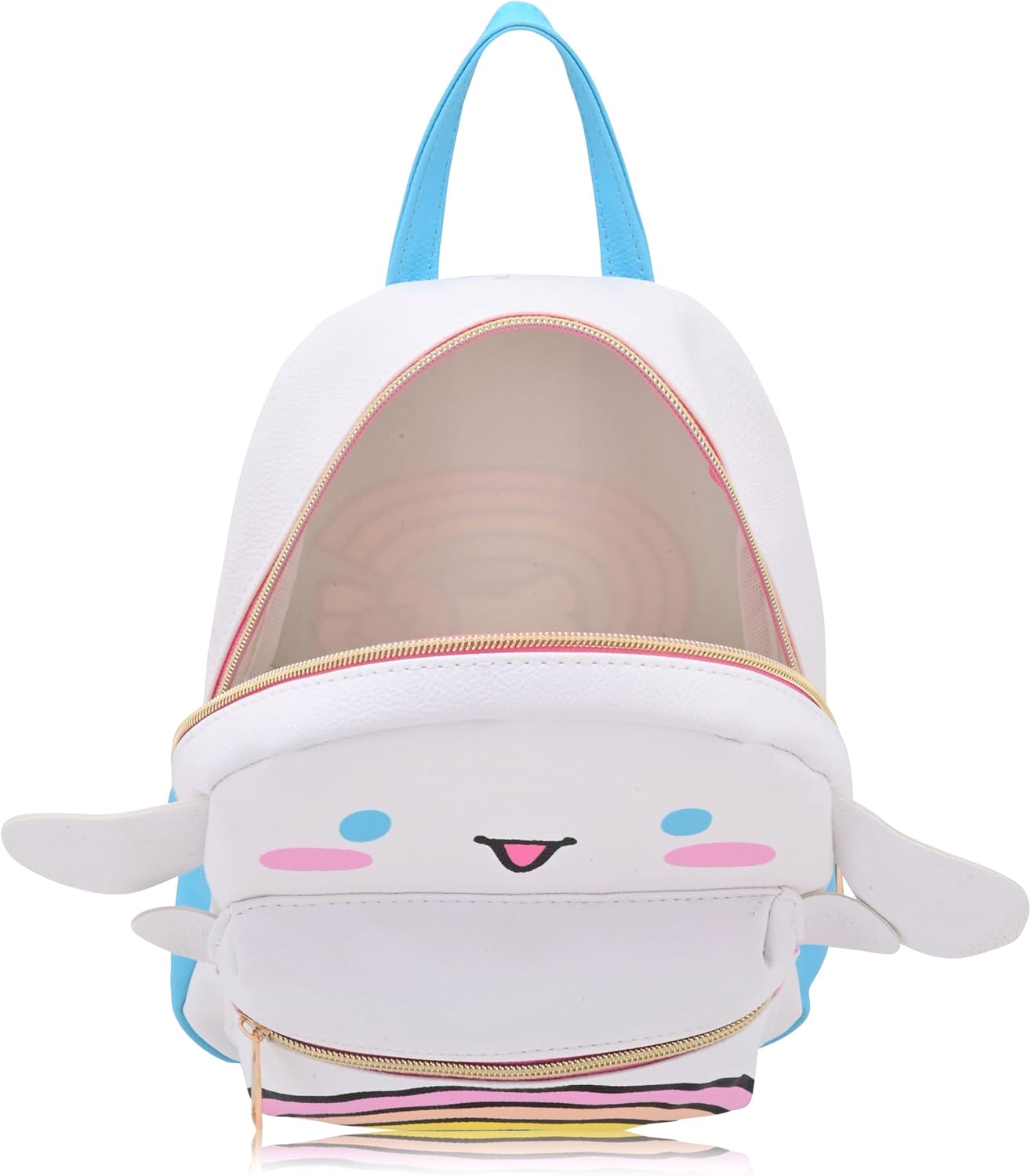 Fast Forward Sanrio Hello Kitty and Friends Cinnamoroll Backpack for Women, Men, Unisex | Cute PU Leather 10" Mini Backpack Purse | Cinnamoroll Bag & Accessories - Image 6