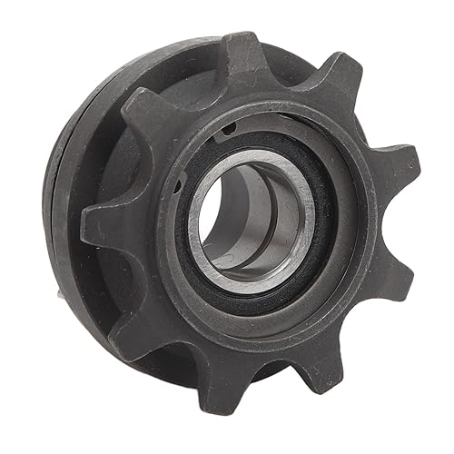 Miniatura 6 de RiToEasysports Rueda libre, procesamiento de roscas, rueda dentada de una sola velocidad 9T de 0.472 in, reemplazo ideal para 412 plegado