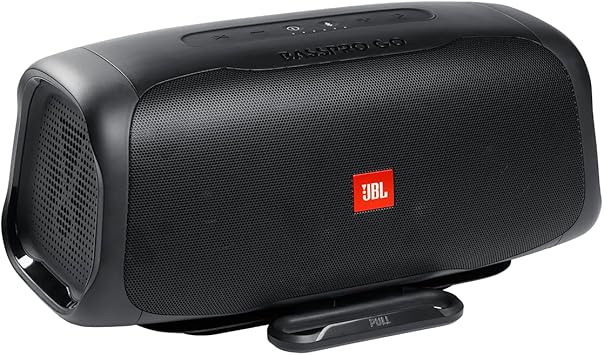 JBL BassPro Go V2 - in-Vehicle Powered subwoofer & Full-Range Portable Bluetooth Speaker, IPx5 Water Resistant, Built-in Rechargeable Battery 8Hrs & USB Charging