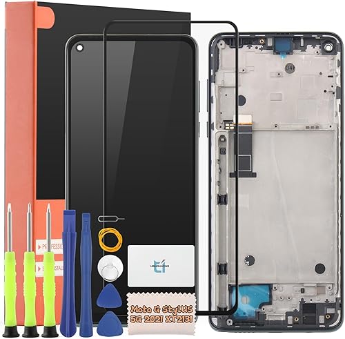 Reemplazo de pantalla para Motorola Moto G Stylus 5G 2021 XT2131 de 6.8 pulgadas para Motorola Moto G Stylus 5G, pantalla LCD táctil digitalizador
