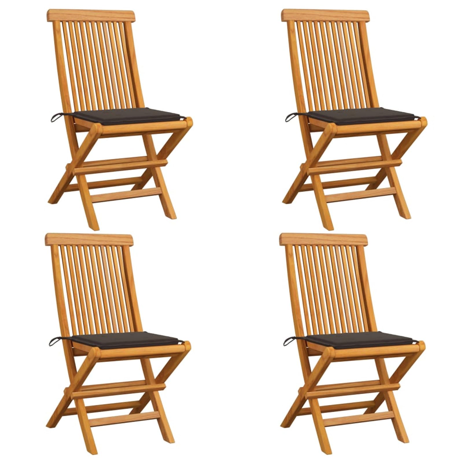 Chaise de Jardin Pliante en Teck Légère pour Optimiser les Petits Espaces