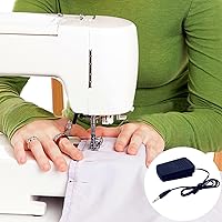 Vista 6 de Mini pedal de pie para máquina de coser de 4.9 ft, interruptor de pie para máquina de coser momentánea para el hogar, controlador de pedal operado