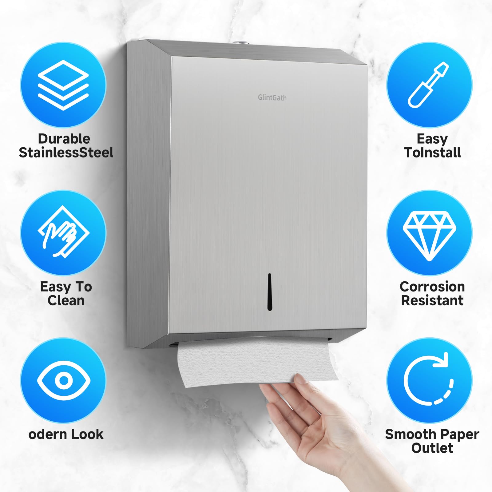 Dispenser di asciugamani di carta