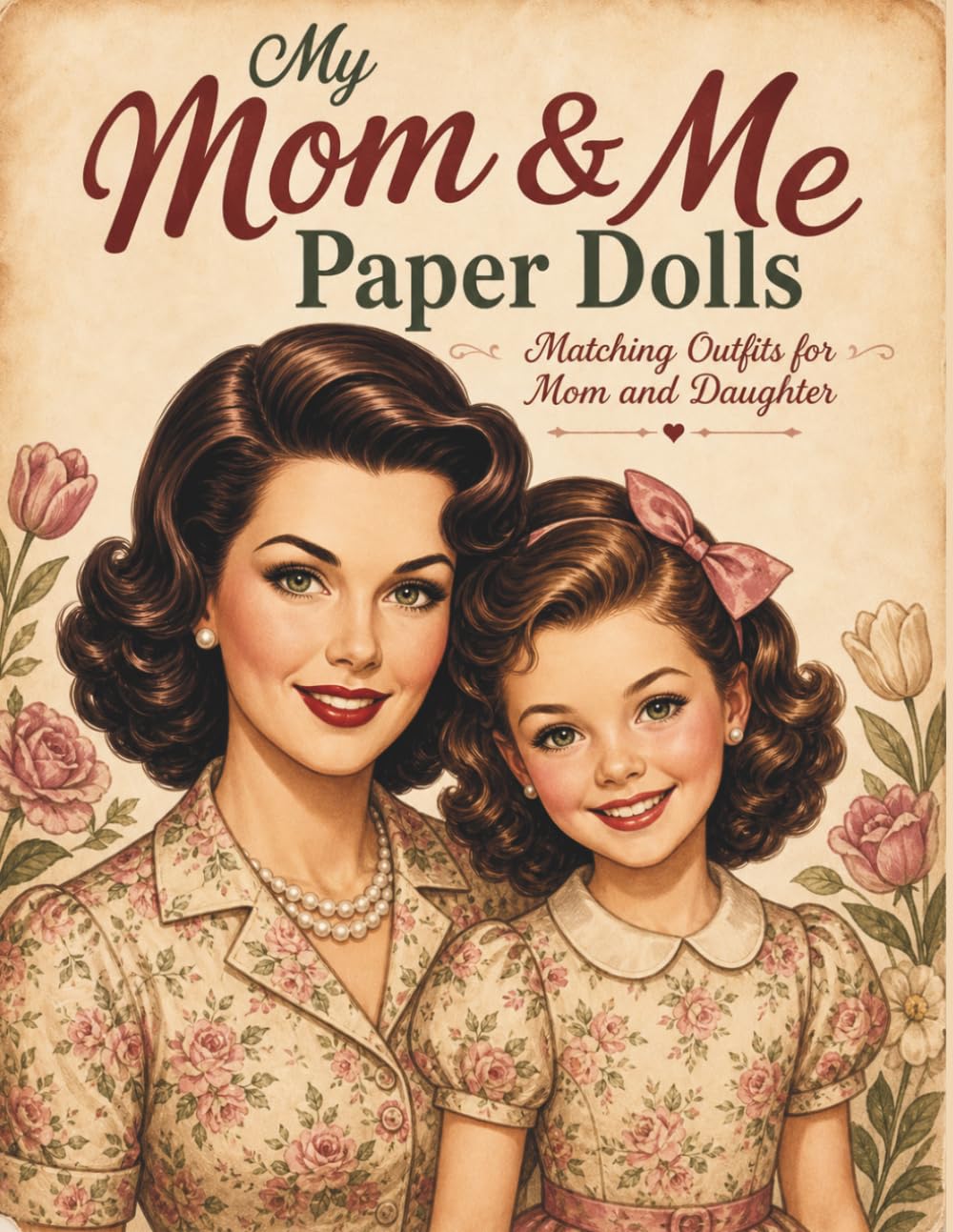 My Mom & Me Paper Dolls: Matching Outfits for Mom and Daughter – Cut, Dress & Create Vintage Style Looks for Kids: A Vintage-Inspired Paper Doll Book ... Together (Vintage Paper Doll Collection)