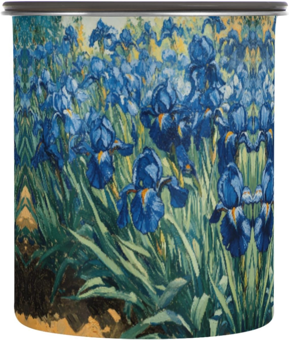 Contenedor de Alimentos Acero Inoxidable Hermético 500ml Irises Van Gogh