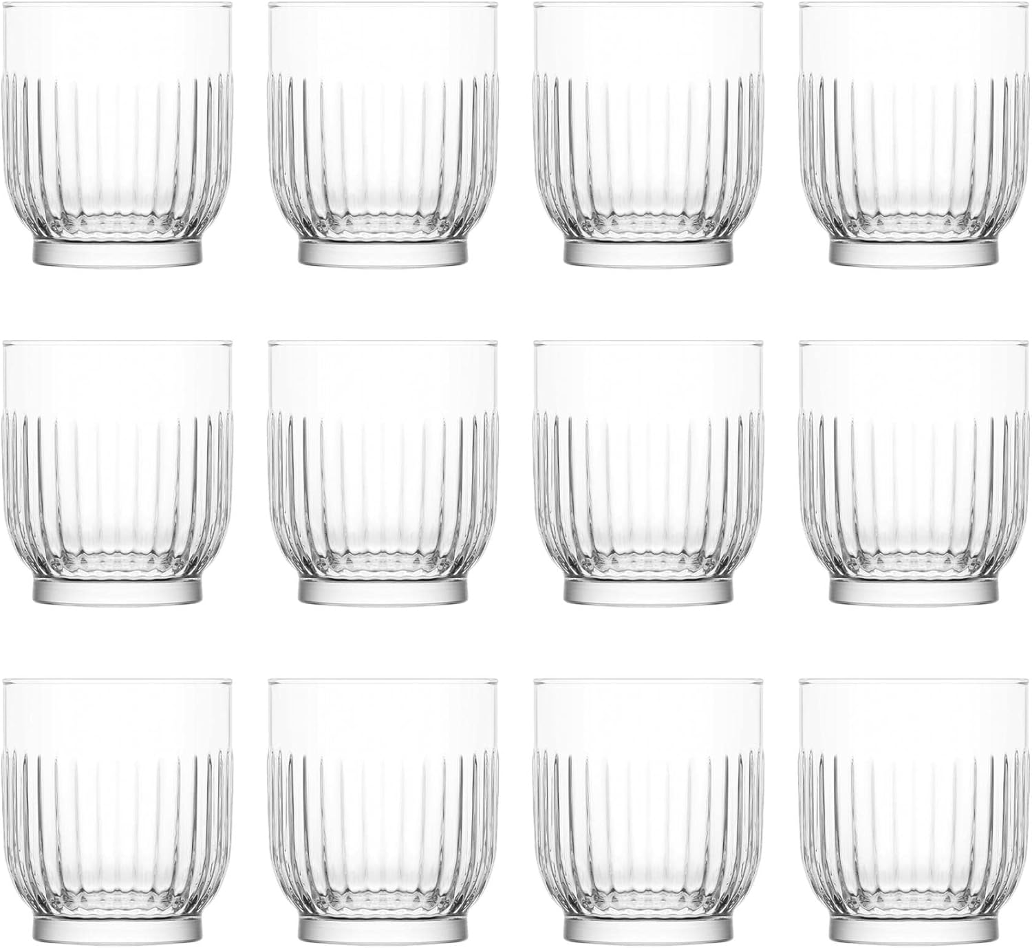 12x Clear 330ml Tokyo Whisky Glasses Glass Water Wine Whiskey Gin