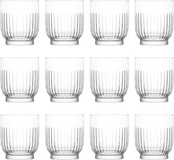 12x Clear 330ml Tokyo Whisky Glasses Glass Water Wine Whiskey Gin