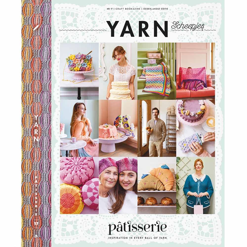 Scheepjes YARN Bookazine 17: Patisserie Edition - A Collection of Sweet Patterns      Paperback