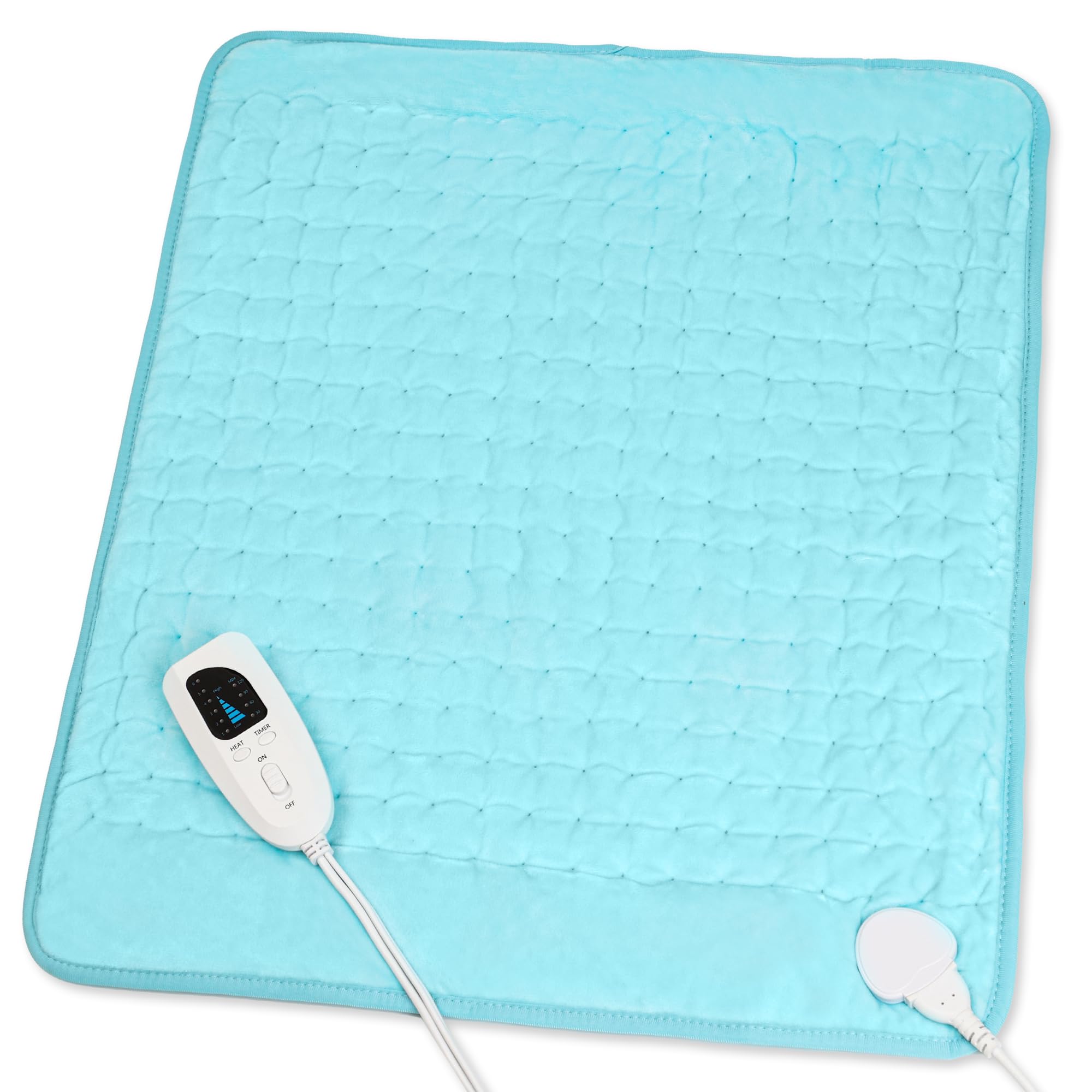 Heating Pad,Electric Heating Pads,Heating Pad for Back,LightBlue,24x20 Inch