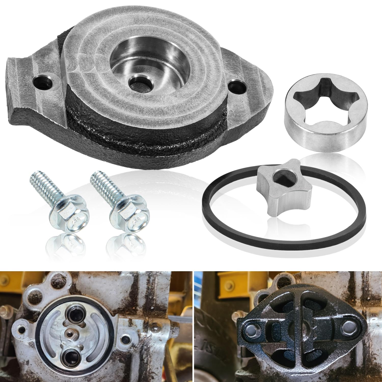 Replacement for 72274 Hydro Gear Hydraulic Transmissions Lawn Mower Charge Pump Kit for ZT2800, ZT3100 &amp; ZT3400 G700 Series, Replaces for 71411, HG71411, HG72274, PXHG72274