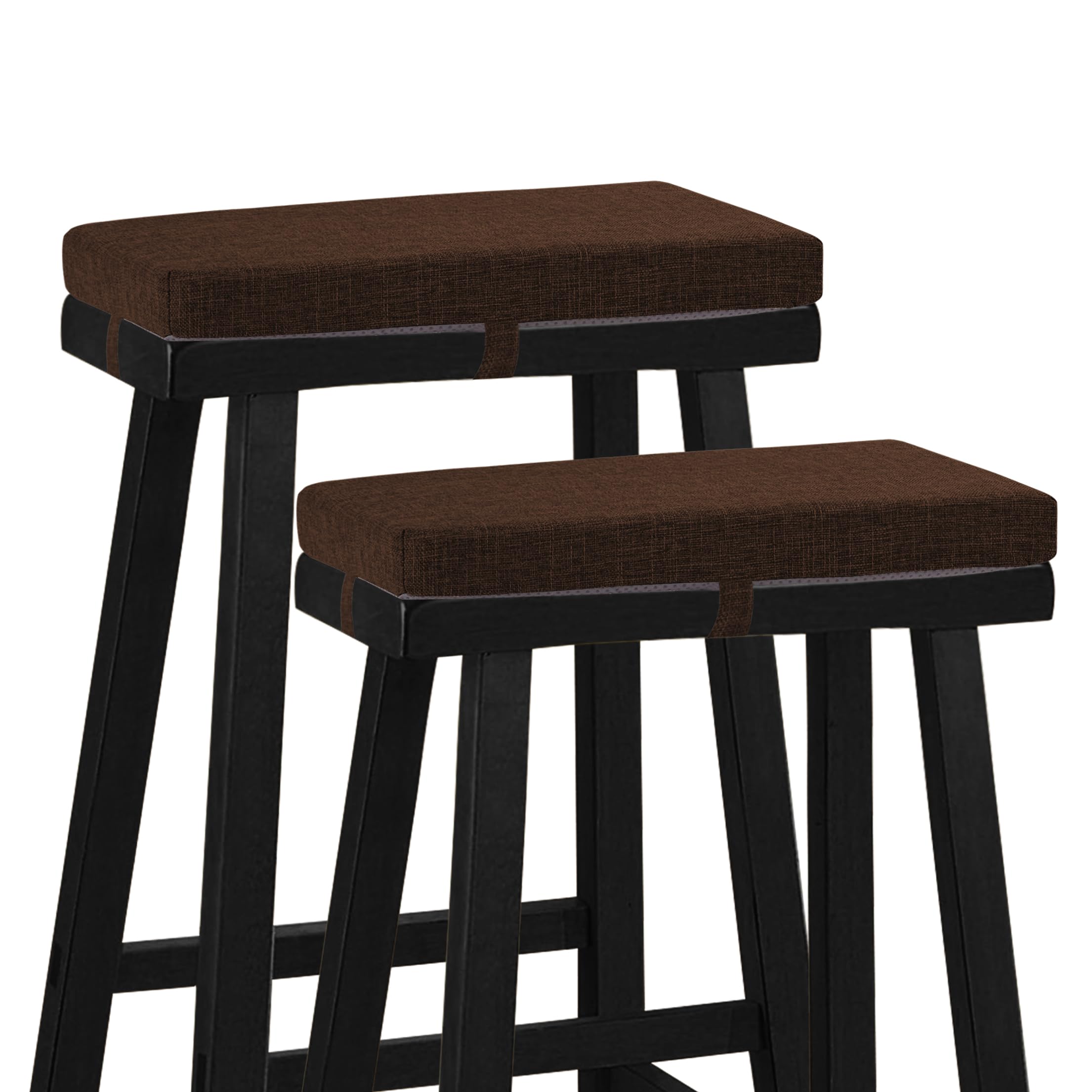 Amazon.com: FlyGulls Rectangle Saddle Stool Cushion Non-Slip Bar