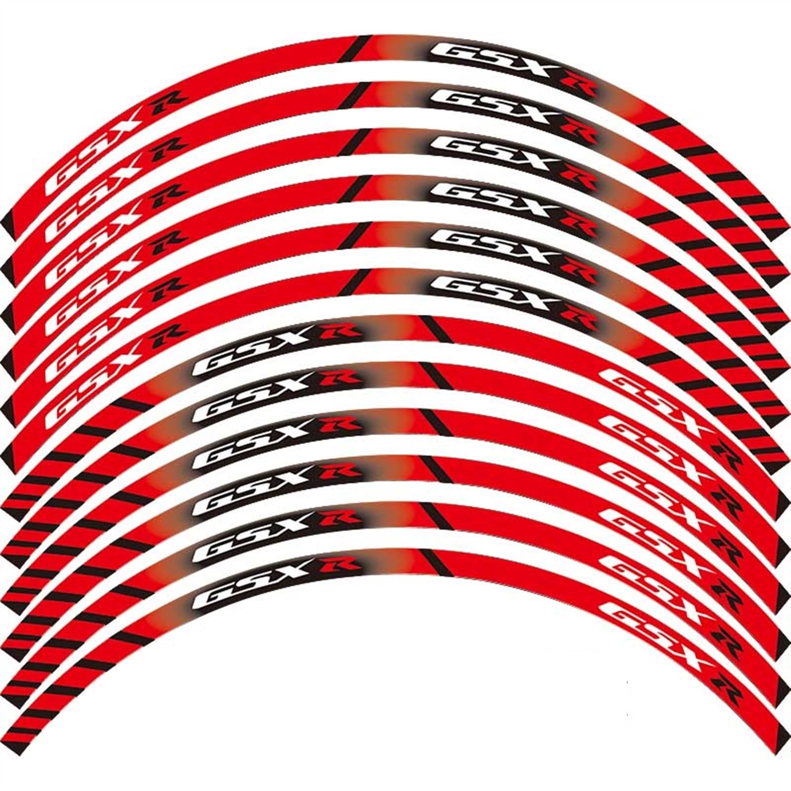 Applique Motorcycles Reflective Sticker for S&uzuki for GSXR 250 400 600 1000 750 for GSXR1000R for GSXR1000 for GSXR600 750(A2)