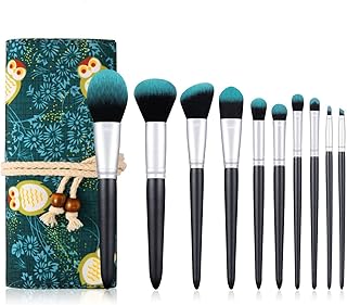 Marycan - Juego de 10 brochas de maquillaje d...