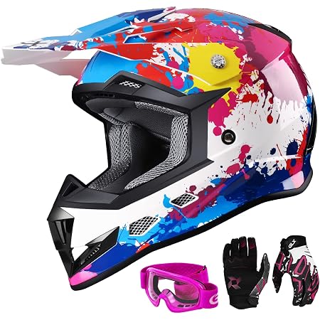 HHH DOT Youth Helmet for Dirtbike ATV 