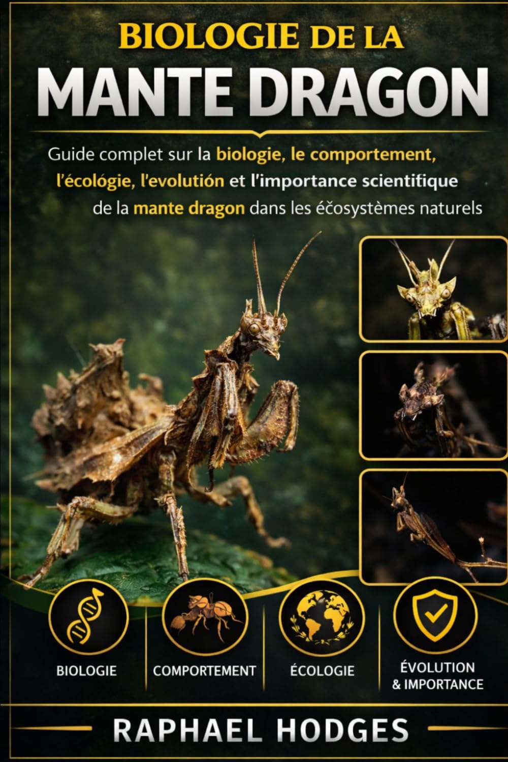 BIOLOGIE DE LA MANTE DRAGON: Guide complet sur la biologie, le comportement, l'écologie, l'évolution et l'importance scientifique de la mante dragon dans les écosystèmes naturels