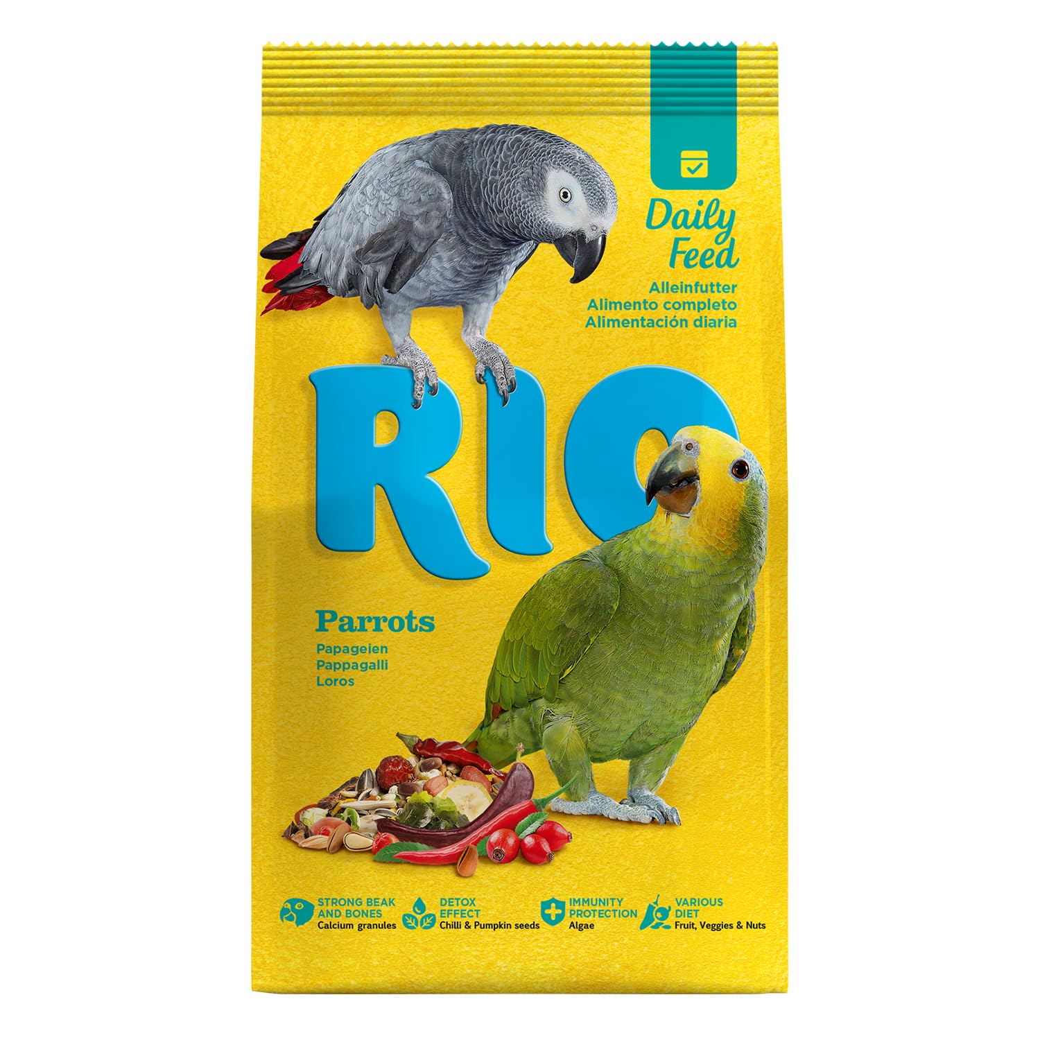 Rio Daily Food For Parrots 1Kg