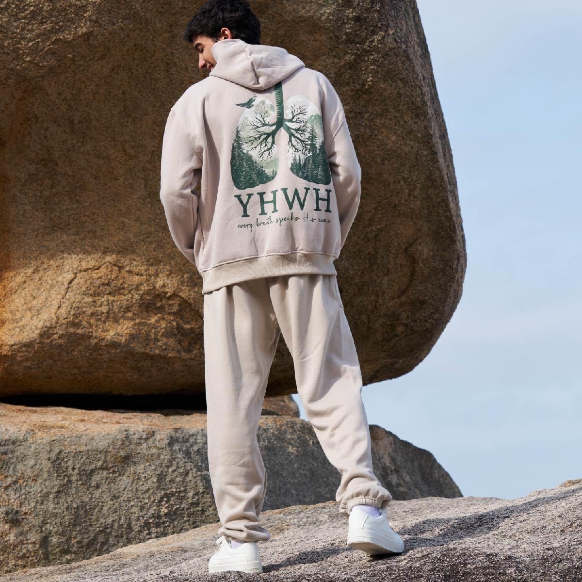 Fleece Sweatpants for Mens Women Winter Lined Graphic Pants Jesus is King