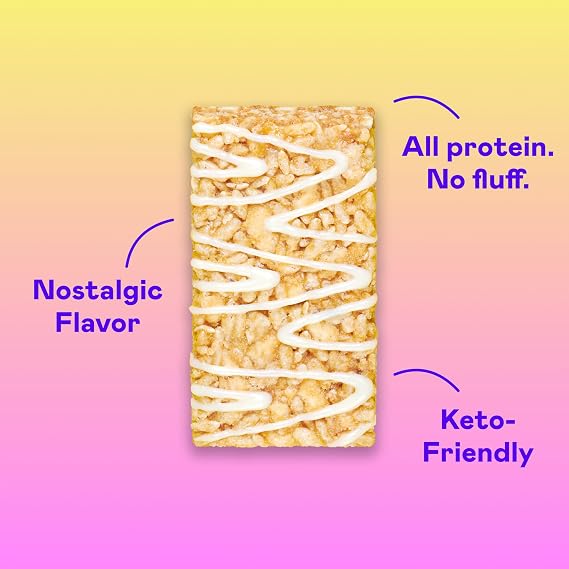 Magic Spoon Variety 4-Pack of Cereal & 2-pack Marshmallow High Protein Bars - Low Carb, Keto Friendly, Gluten & Grain Free