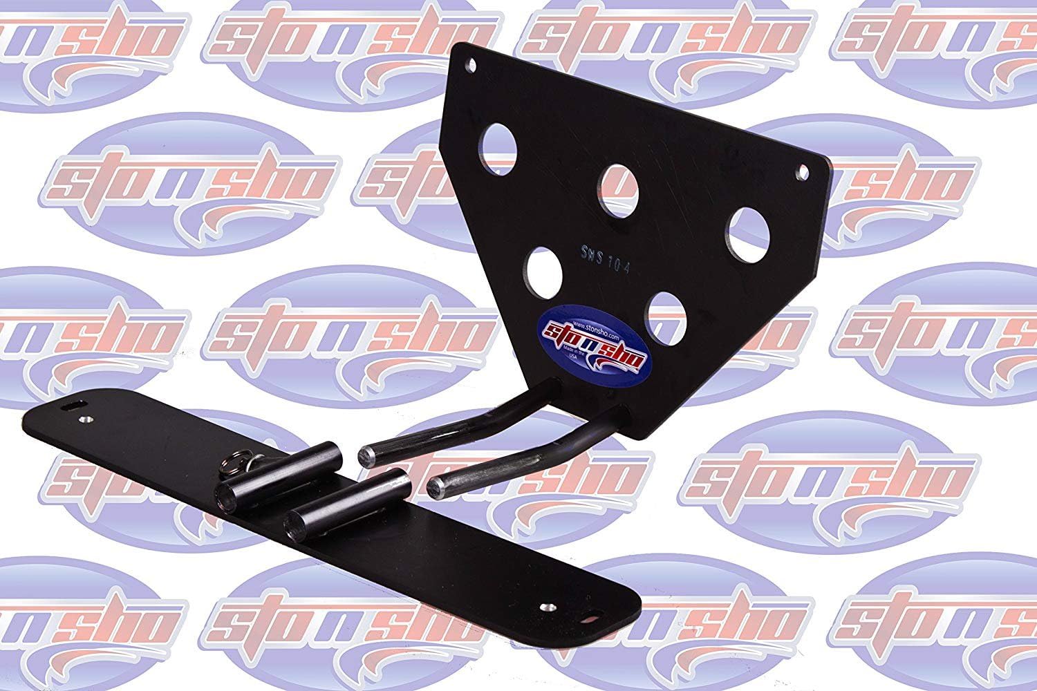 STO N SHO Front License Plate Bracket Compatible with 2016-2020 Tesla Model S (second generation) (SNS114)